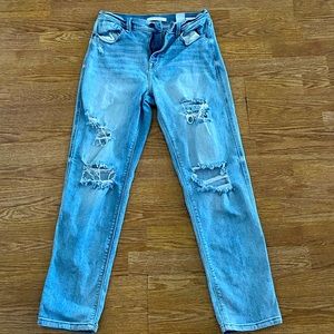 brand: eunina, size: 7, light blue washed